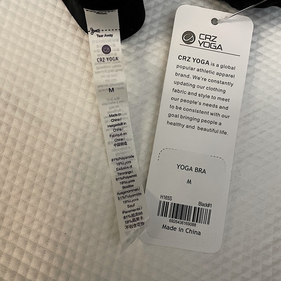 ❌SOLD❌CRZ Yoga ButterLuxe Y Back Sports Bra - size small - Picture 6 of 10